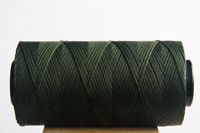 Green Waxed Cord Spool Green Waxed Cord Spool